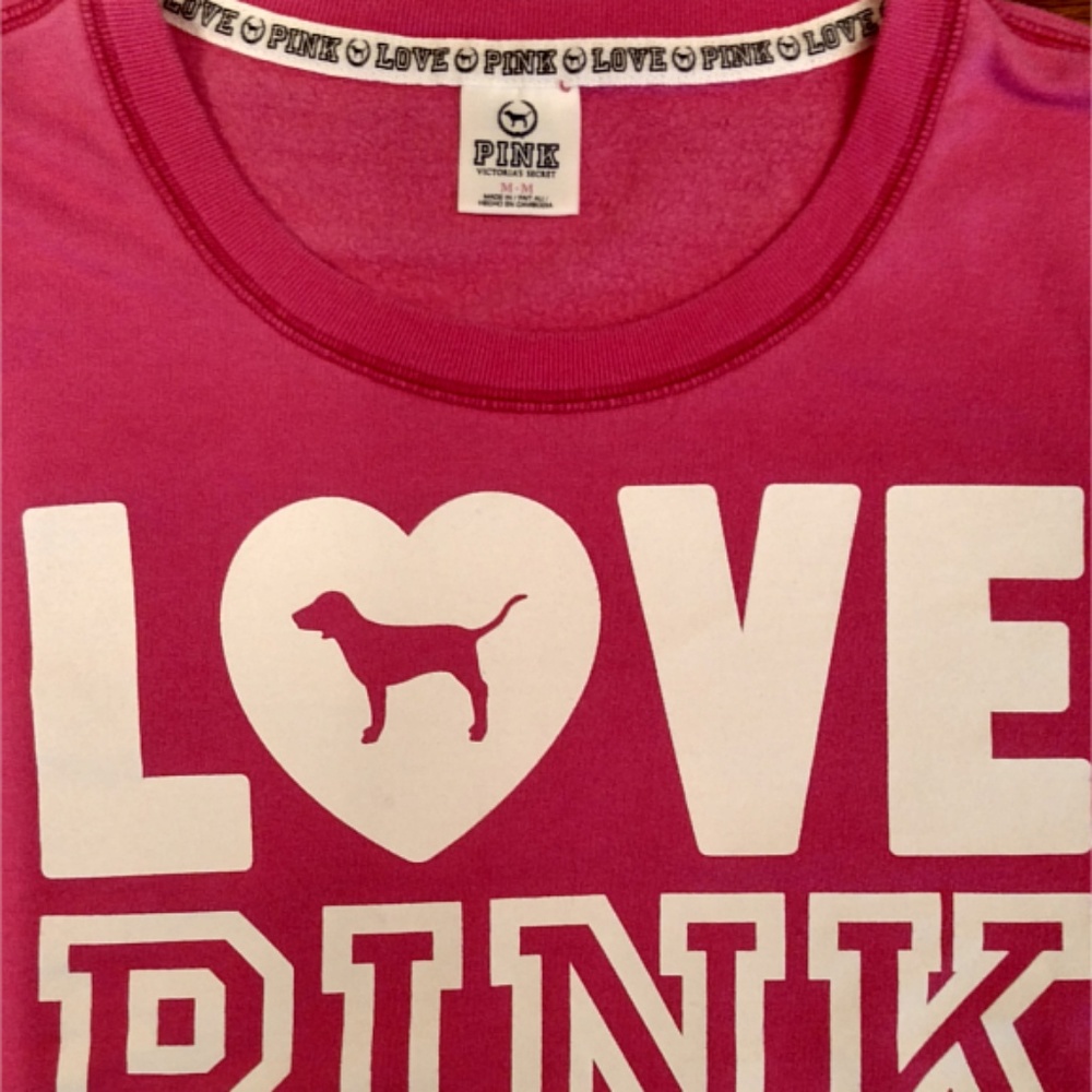 Victoria's Secret PINK Crew Sweatshirt - Picture 4 of 5